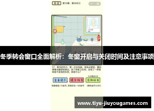 冬季转会窗口全面解析:冬窗开启与关闭时间及注意事项 冬季转会窗口全面解析:冬窗开启与关闭时间及注意事项